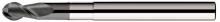 Mastercut Tool Corp US 400-210-1 - 400-210-1 ||  1/4 Diameter, PowerA v4 Ball Endmills No Flat