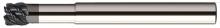 Mastercut Tool Corp US 400-421-1 - 400-421-1 ||  1/4 Diameter, PowerA V4 Corner Radius Endmills no Flat
