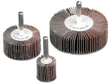 CGW Abrasives 37104 - Aluminum Oxide Flap Wheels, 1/4" Shank
