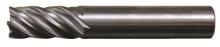 Greenfield B40442 - 5-Flute High-Performance End Mill for Ferrous Materials