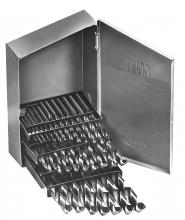 Sowa Tool 113-815 - STM Premium 26 slot A-Z Empty Metal Taper Length Drill Set Case