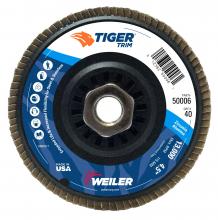 Weiler Abrasives 50006 - Flap Disc - Trimmable Tiger