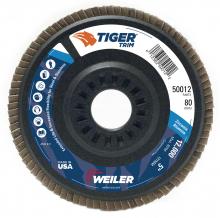 Weiler Abrasives 50012 - Flap Disc - Trimmable Tiger