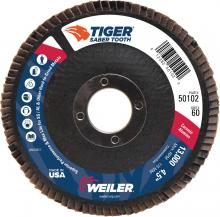 Weiler Abrasives 50102 - Flap Disc - Tiger Ceramic