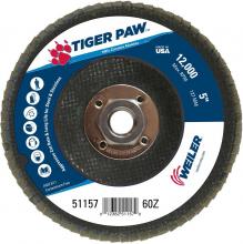 Weiler Abrasives 51157 - Flap Disc - Tiger Paw