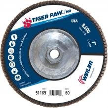 Weiler Abrasives 51169 - Flap Disc - Tiger Paw