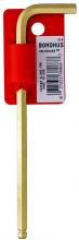 Bondhus 38058 - 3.5mm GoldGuard Plated Ball End L-wrench     Tagged/Barcoded