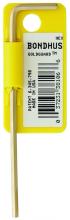 Bondhus 38111 - 7/32" GoldGuard Plated Hex L-wrench - Long    Tagged/Barcoded
