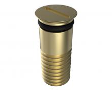 Jergens 5PL30002 - CHIP PLUG, 12MM THD, BRASS WITH O-RING