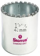 LS Starrett KD0196-N - DIAMOND GRIT HOLE SAW 1-9/16" 40MM DIAMETER
